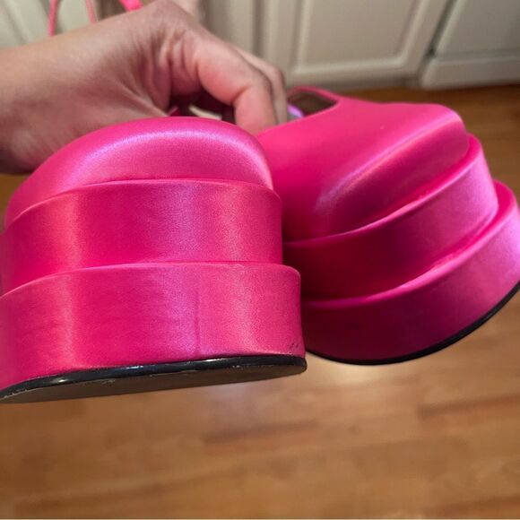 Steve Madden Charlize Platforms in Pink Size 11 - Picture 7 of 15